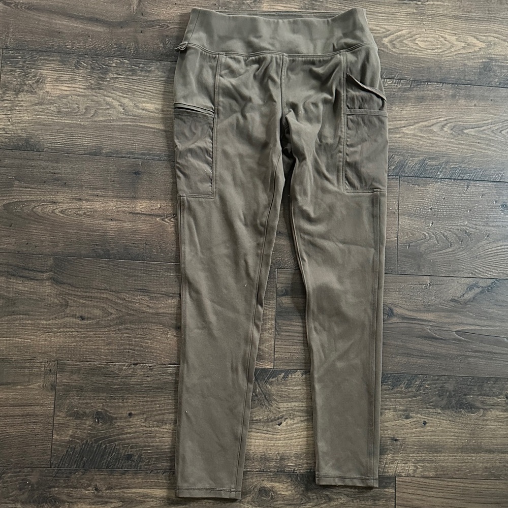 Carhartt Fitted Leggings in olive green